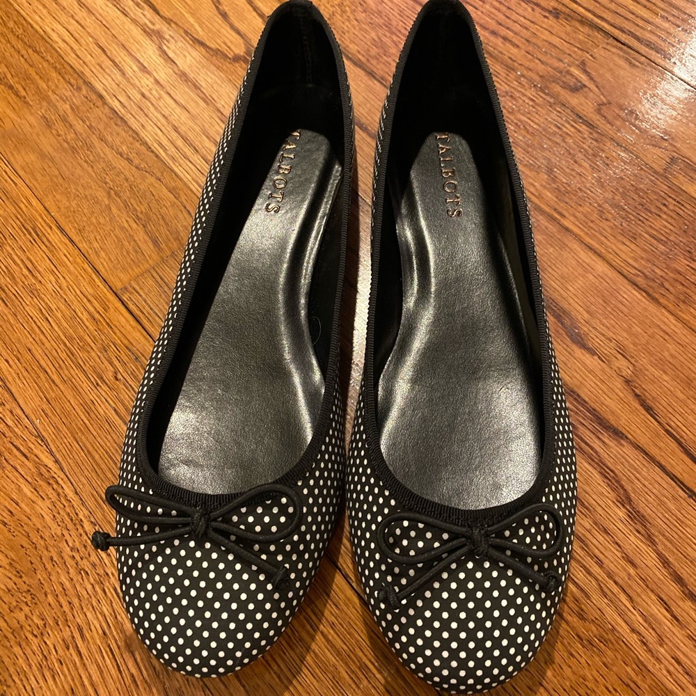 NWOT Talbots Womens Flats Size 8.5 Ballet Style